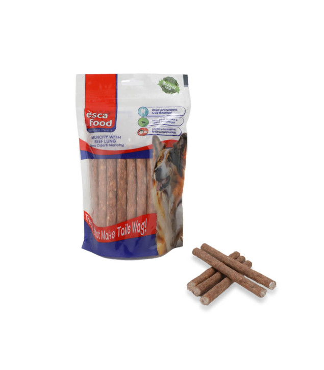 Esca Food Munchy Çubuk Dana Ciğerli 12 cm 40’lı