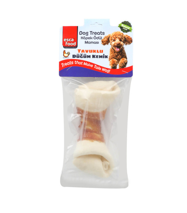 Esca Food Tavuklu Düğüm Kemik 15,5 cm 85 g