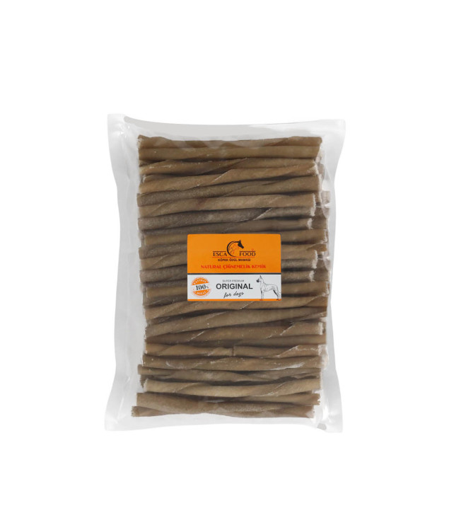 Esca Food Naturel Burgu Kemik 12 cm 100’lü