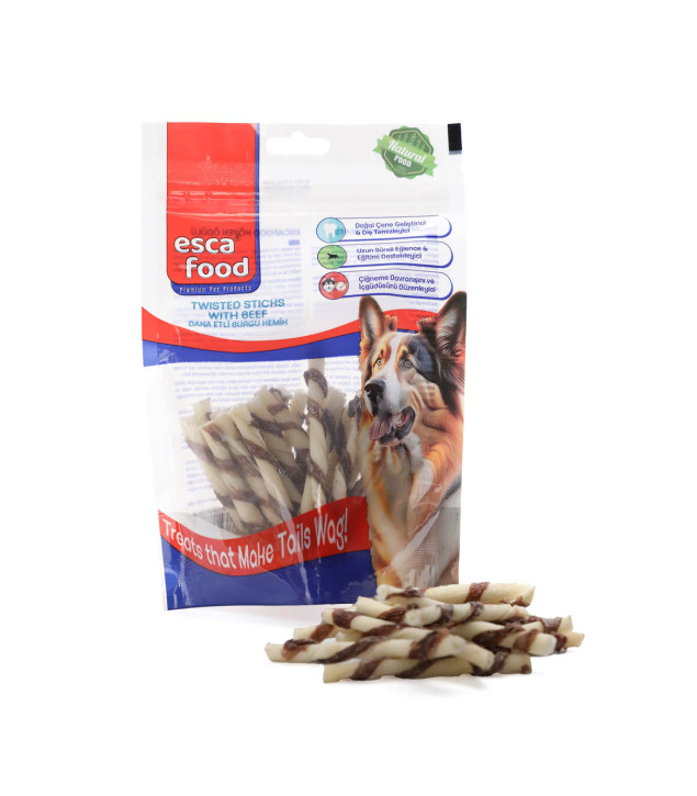 Esca Food Dana Etli Lokmalık Munchy 6 cm 12’li