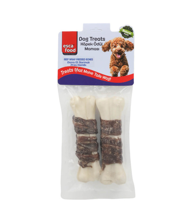 Esca Food Dana Etli Pres Kemik 12,5 cm 2’li