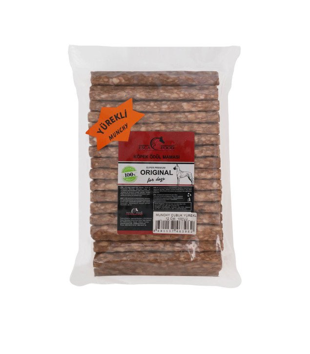 Esca Food Munchy Çubuk Yürekli 12 cm 100’lü