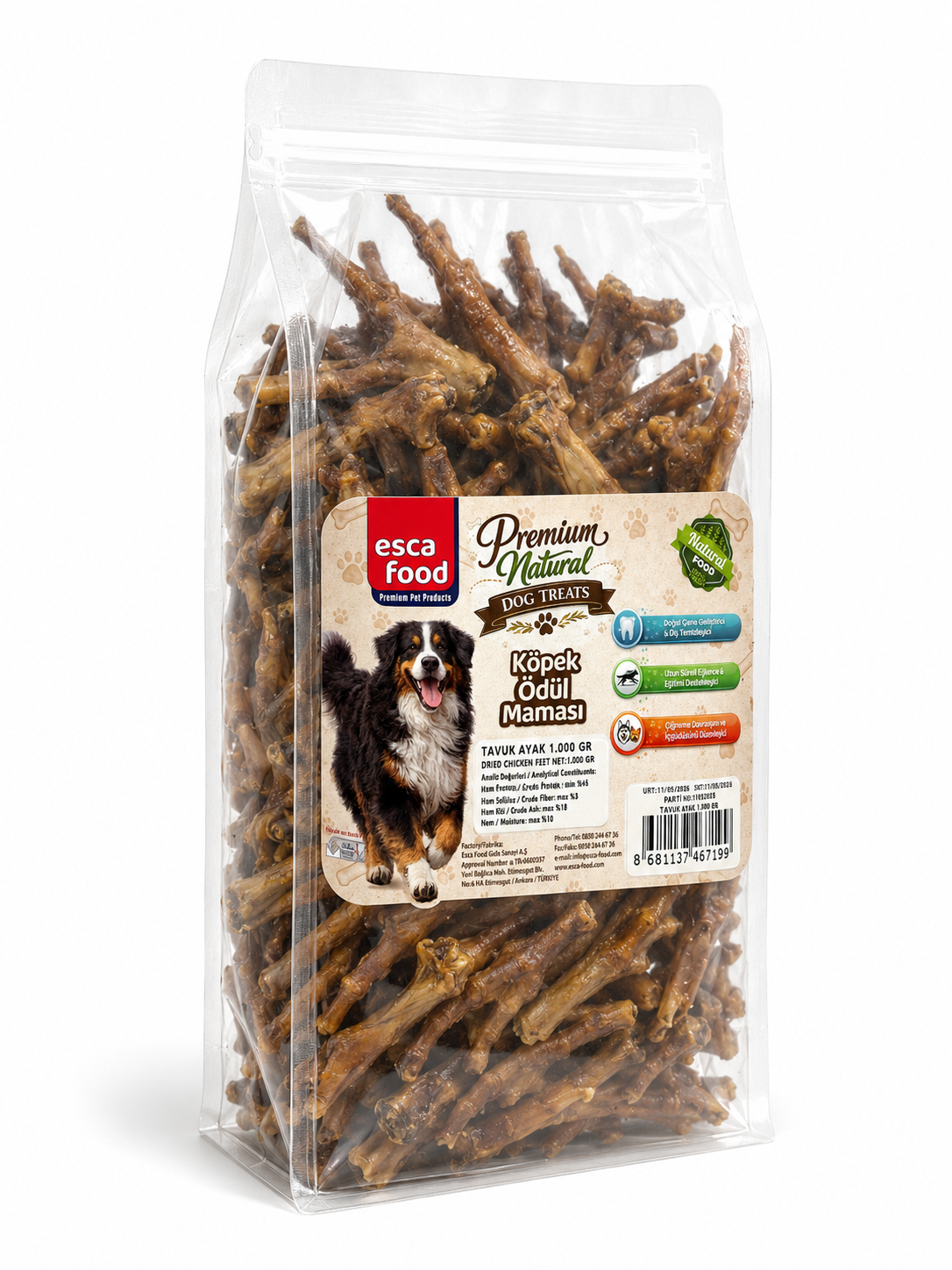Esca Food Tavuk Ayak 1000 g