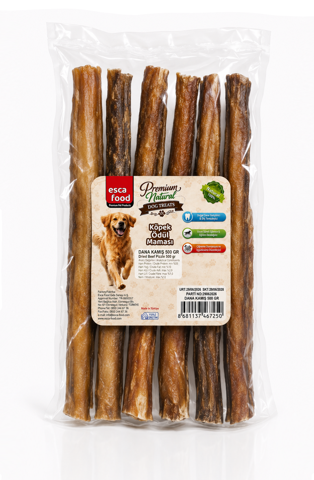 Esca Food Dana Kamış 500 g