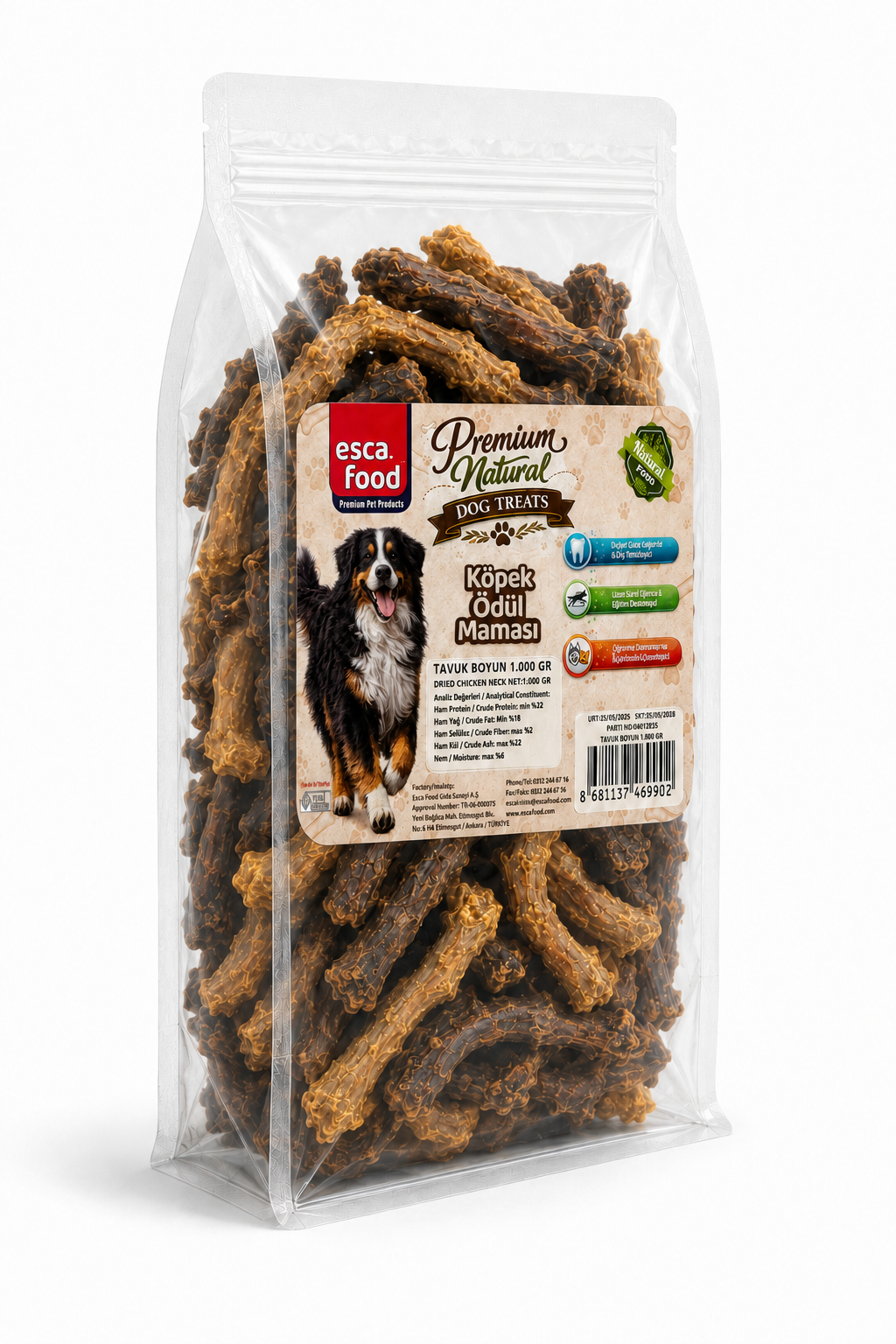 Esca Food Tavuk Boyun 1000 g